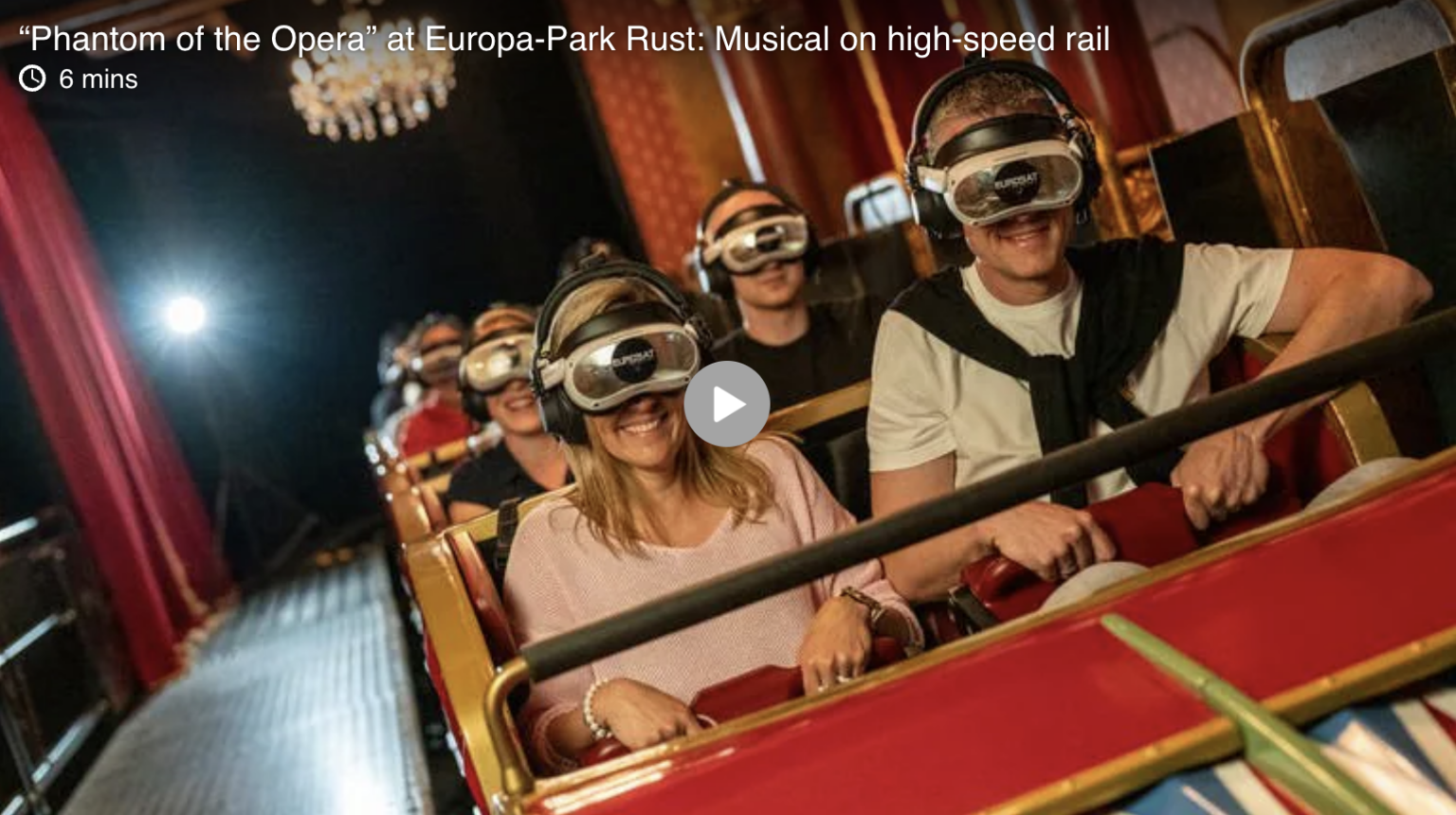 Opera Singer Vr Europa-Park Introduces