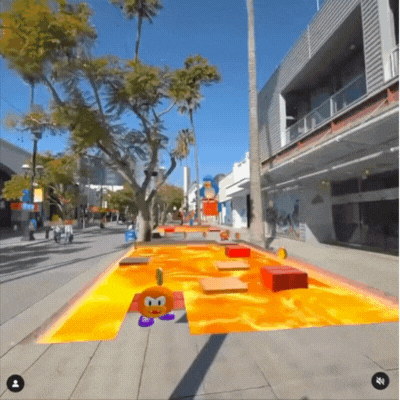 Dream Park converted the 3rd Street Promenade in Santa Monica into a downloadable theme park.