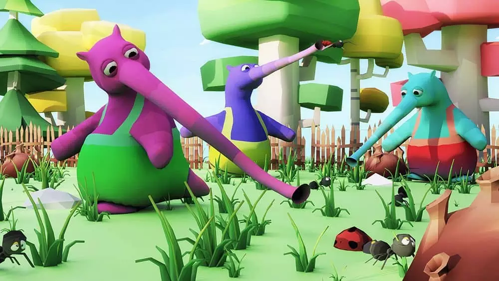 Anteater is one of the more popular games on the Spree Interactive Free Roam Platform.