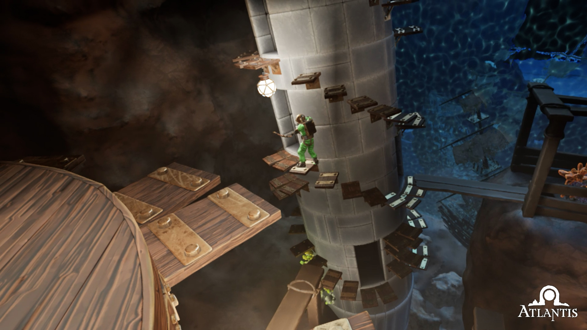 Rich environments, puzzles, and strategic teamwork are needed to unlock the secrets of Atlantis. 