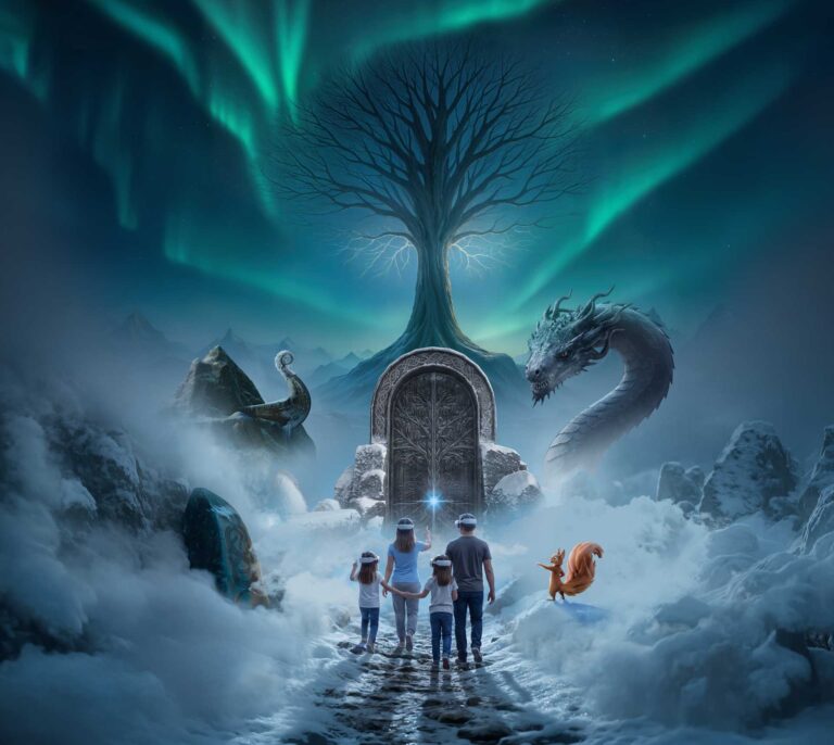 myth of yggdrasil key art