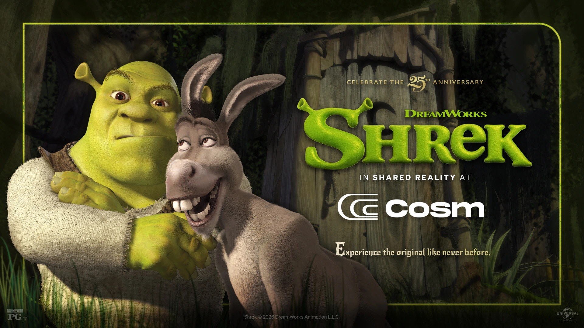 Universal and Cosm’s Multi-Film LED Dome Cinema Deal Begins With Shrek